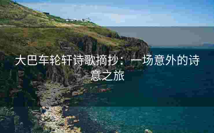 大巴车轮轩诗歌摘抄：一场意外的诗意之旅