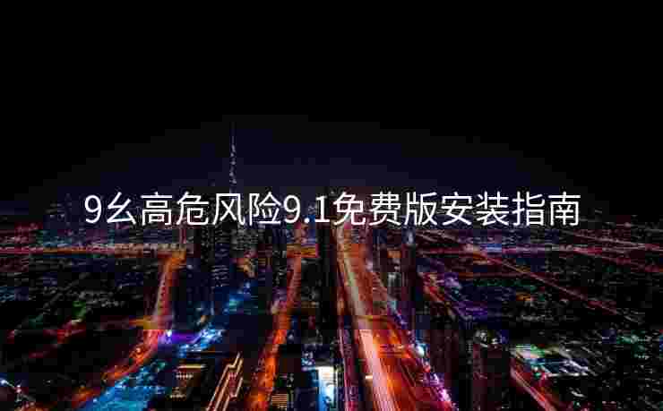 9幺高危风险9.1免费版安装指南